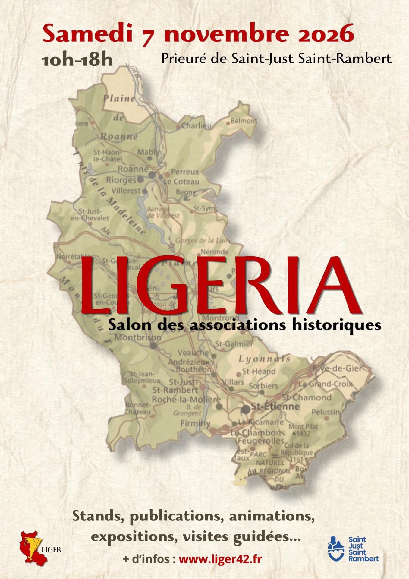 Ligeria 2026 affiche numerique